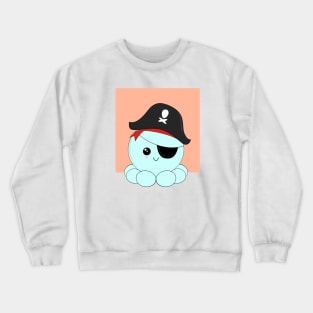 Pirate Octopus Crewneck Sweatshirt